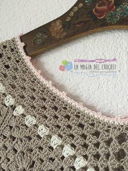 Cómo hacer un PONCHO con Grannys a crochet