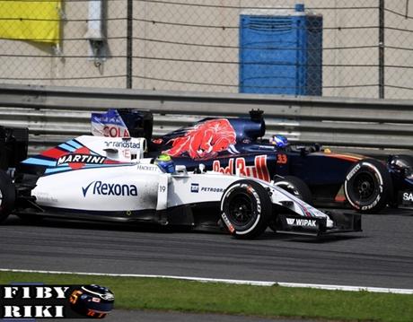 Williams quería mas en Shanghai, Massa fue 5to y Bottas 10mo