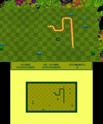 Sssnakes, una nueva vuelta de tuerca al clásico juego de la 'serpiente' de móviles que llegará a 3DS