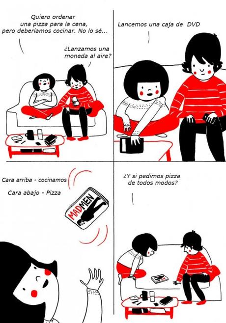 15 ilustraciones graciosas y románticas que representan los gestos de cariño más espontáneos amor 17