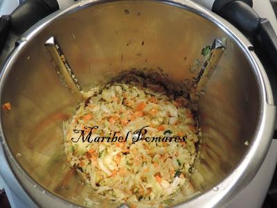 Strudel de verduras.