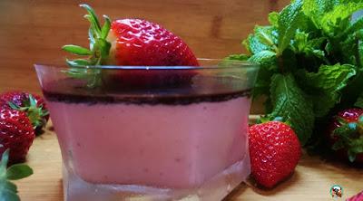 Mousse de fresas Mousse de fresas