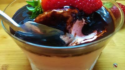 Mousse de fresas Mousse de fresas