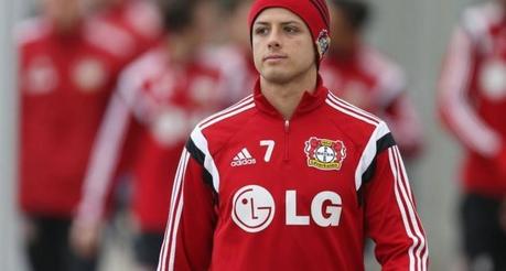 ‘Chicharito’ entrena con normalidad con el Bayer Leverkusen