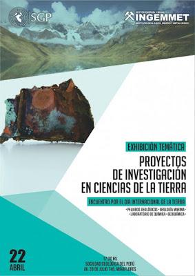 Exhibición temática encuentro por el día internacional de la Tierra