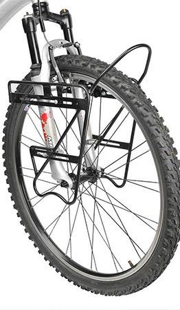 Portabultos para bici | Tipos y características principales Portabultos delantero