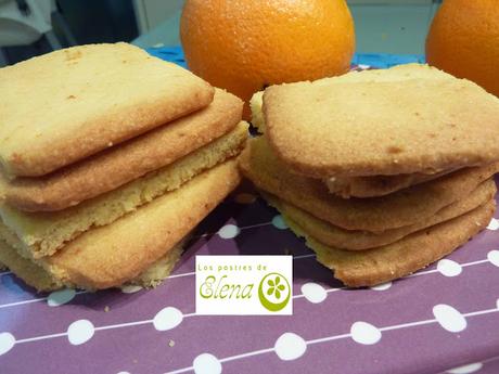 Galletas de naranja y almendras Galletas de naranja y almendras