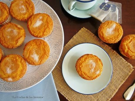 Magdalenas de Harina de Maíz {Sin Gluten} Magdalenas de Harina de Maíz {Sin Gluten}