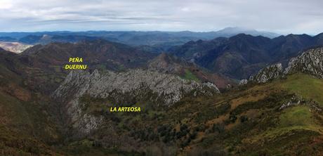 Pico Facéu desde Omedal Pico Facéu desde Omedal