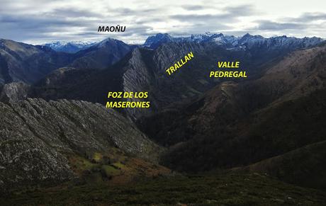 Pico Facéu desde Omedal Pico Facéu desde Omedal