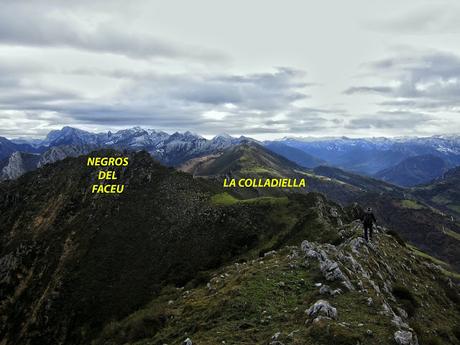 Pico Facéu desde Omedal Pico Facéu desde Omedal