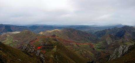 Pico Facéu desde Omedal Pico Facéu desde Omedal