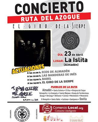 Concierto Ruta del Azogue en Almadén