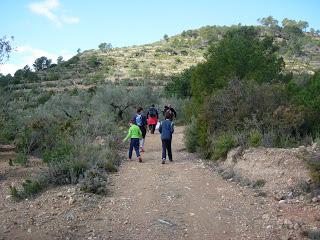 Antiguo camino entre Vall de Almonacid y Matet