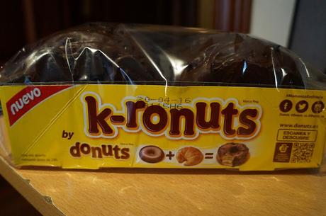 K-ronuts Donuts de Hojaldre / 新発売　パイ生地チョコレートドーナツ