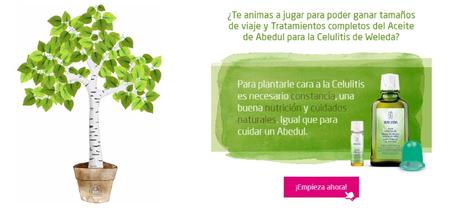 Weleda juego del Abedul para conseguir regalos