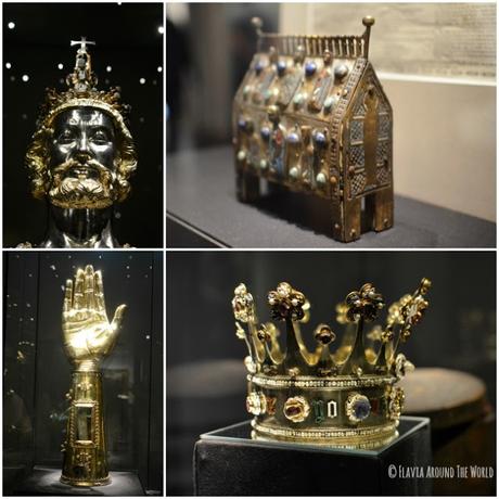 Tesoros de la catedral Tesoros de la catedral de Aachen