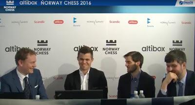 Magnus Carlsen en el Torneo Internacional “altibox Norway Chess” 2016 (III) Magnus Carlsen en el Torneo Internacional “altibox Norway Chess” 2016 (III)