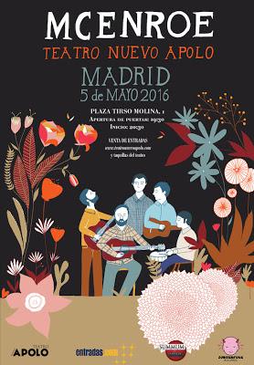 The New Raemon y Soledad Vélez, invitados de McEnroe en Madrid