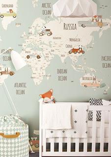 Baby Nursery Decor - Tips & Ideas. - Habitaciones para Bebés.
