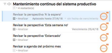 No es necesario hacer la revisión semanal de #GTD Tareas de revisión