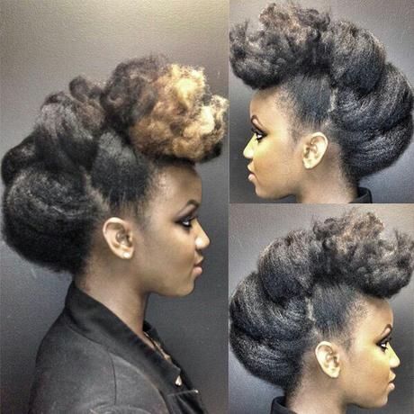 ESTILOS Y PEINADOS PARA TU AFRO recogido afros
