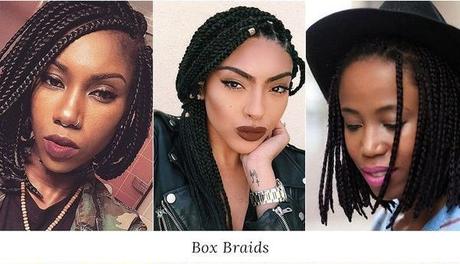 ESTILOS Y PEINADOS PARA TU AFRO Trenzas. Box Braids