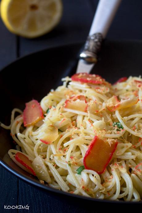 Spaghetti alla bottarga Spaghetti alla bottarga