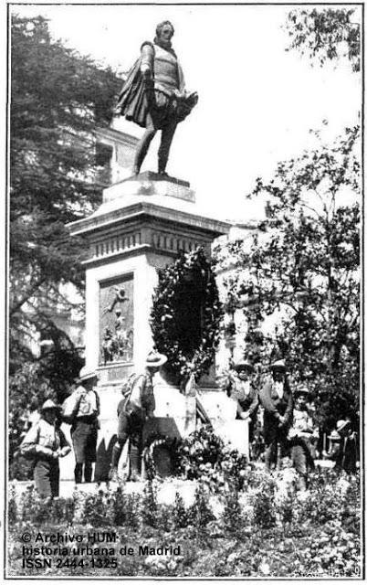 Madrid, cien años atrás. Centenario de Cervantes