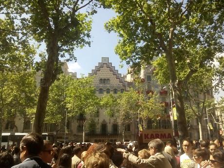 SANT JORDI , 2016 ; A LA BARCELONA D' ABANS, D' AVUI I DE SEMPRE...23-04-2016...!!!