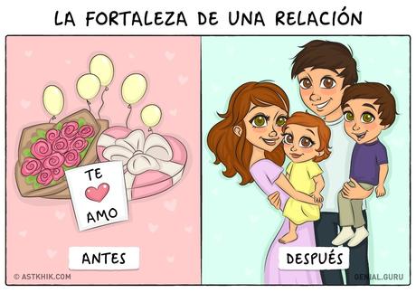 9 ilustraciones graciosas que definen tu vida antes y después de la boda 9 ilustraciones graciosas que definen tu vida antes y después de la boda