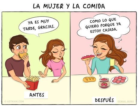 9 ilustraciones graciosas que definen tu vida antes y después de la boda 9 ilustraciones graciosas que definen tu vida antes y después de la boda