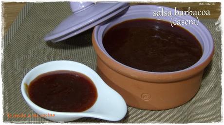 Salsa barbacoa casera