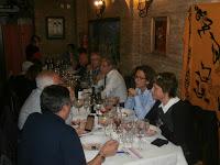 1ª Cena maridaje en restaurante Milán, Requena (Valencia)