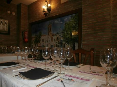 1ª Cena maridaje en restaurante Milán, Requena (Valencia)