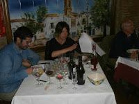 1ª Cena maridaje en restaurante Milán, Requena (Valencia)