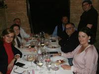 1ª Cena maridaje en restaurante Milán, Requena (Valencia)