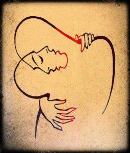 serás como te imagino abrazo