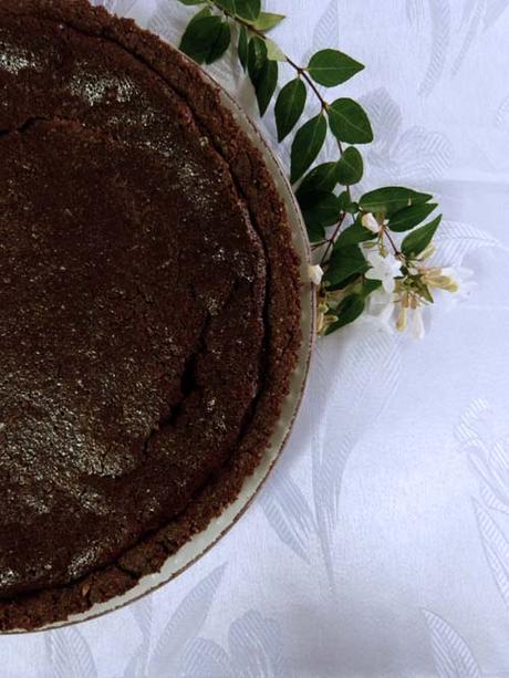 tarta rústica de chocolate y nueces | combinación ideal