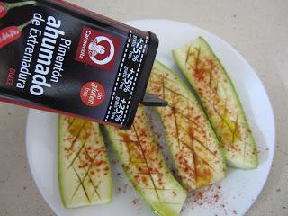 BABA GANOUSH DE CALABACÍN Y PRODUCTOS PINFI. BABA GANOUSH DE CALABACÍN Y PRODUCTOS PINFI.