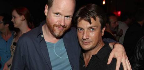 De escritor a superheroe – Nathan Fillion ingresa al MCU! Nathan FIllion con Joss Whedon