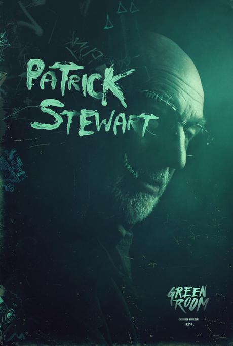 Nuevos afiches de Green Room con Patrick Stewart