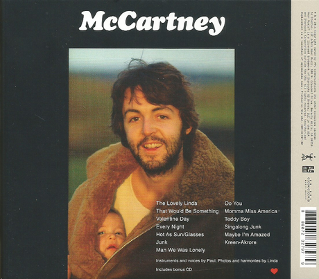 DISCOS DE 1970. McCartney.