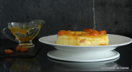 Pastel de Queso con Albaricoque Pastel de Queso con Albaricoque