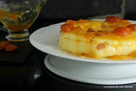 Pastel de Queso con Albaricoque Pastel de Queso con Albaricoque