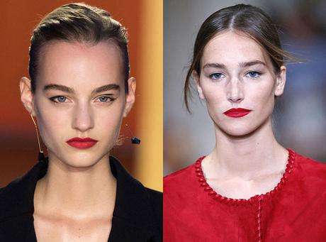 Makeup SS16, el maquillaje de moda de la nueva temporada labios-rojos-celine-oscar-de-la-renta