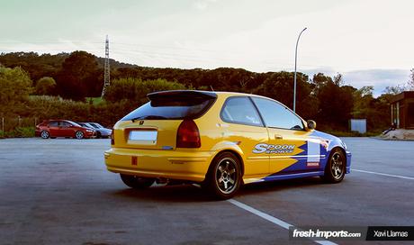 Honda Civic EK Spoon. Una estética más que acertada.