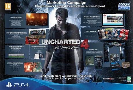Uncharted 4 A Thief's End Marketing