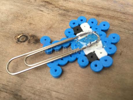 DIY: marcadores de marcianitos de Pyssla. DIY: marcadores de marcianitos de Pyssla.