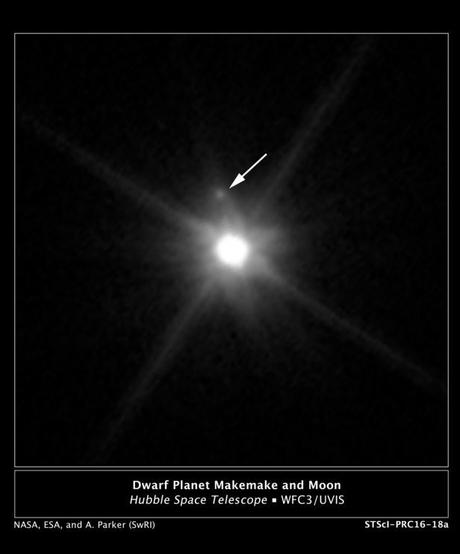 Descubierta una Luna en el planeta enano Makemake makemake